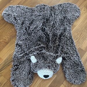 Claraloo nursery Brown bear Rug